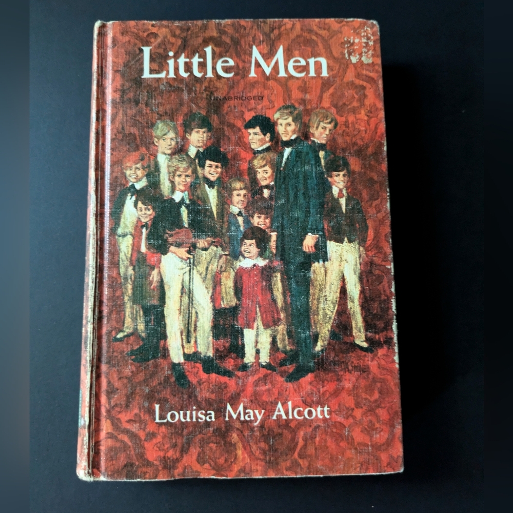 Little Men by Louisa May Alcott 1965 Vintage Hardcover Book Whitman Classics